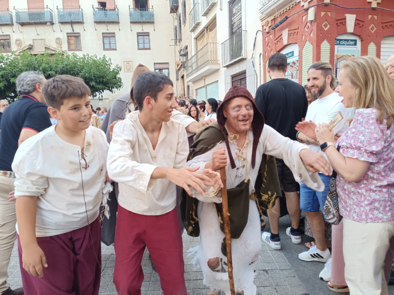 Recreación histórica en la capital