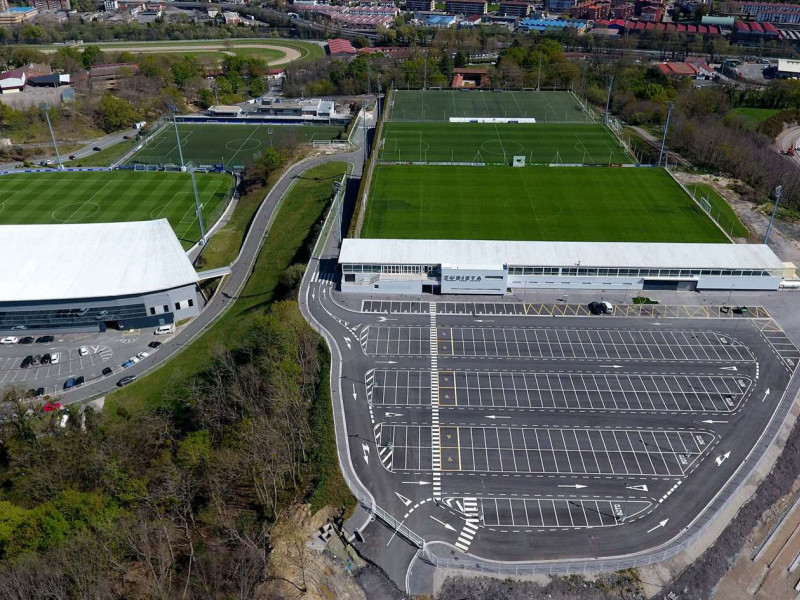 Instalaciones deportivas de Zubieta, campos de entrenamiento de la Real Sociedad