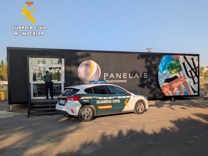 09/06/2025 Imagen del establecimiento asaltado.SOCIEDAD CASTILLA Y LEÓN ESPAÑA EUROPA SALAMANCAGUARDIA CIVIL