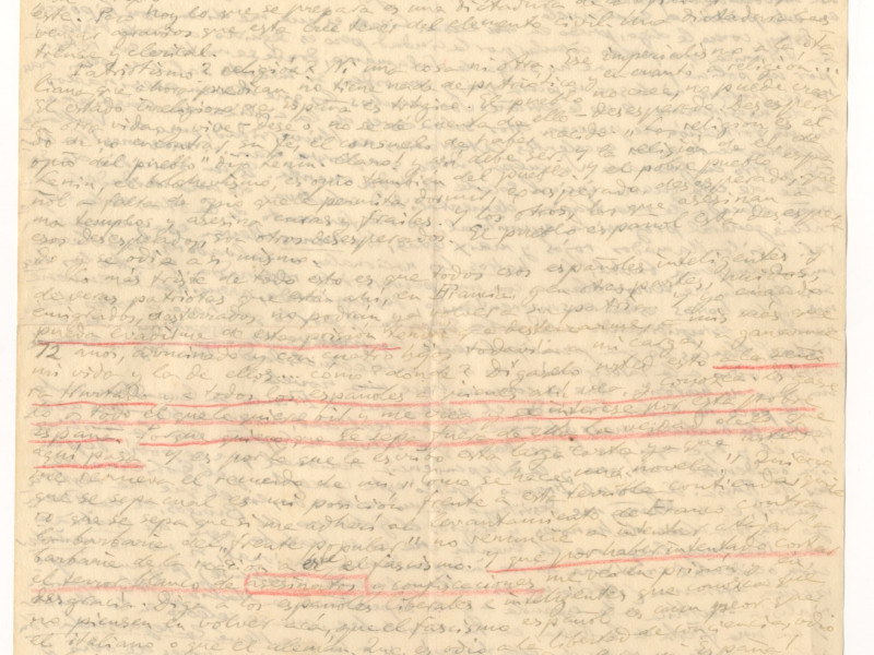Carta de Unamuno a Henry Miller