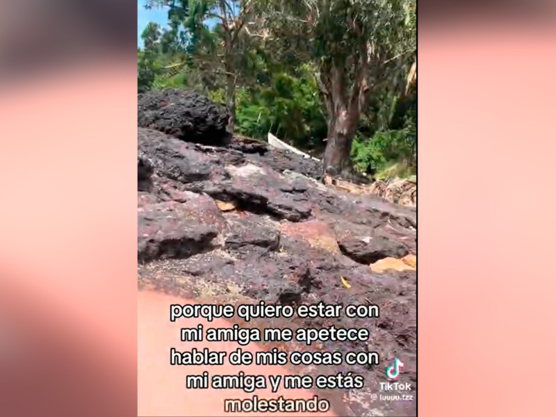 Lo que ocurre en el vídeo no muestra agresión física ni insultos.