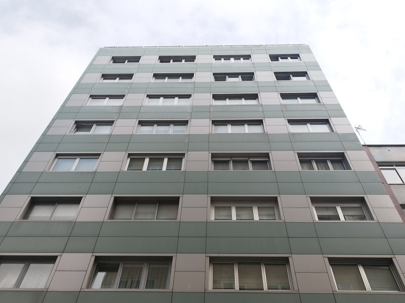 Edificio rehabilitado en A Coruña