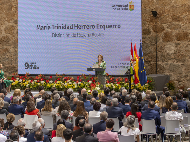 Trinidad Hererro, Riojana Ilustre 2025