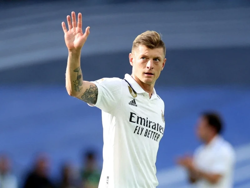 Toni Kroos en una imagen con el Real Madrid