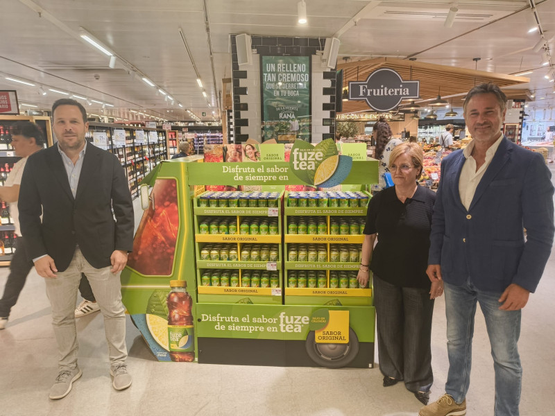 Presentación del Stand de Fuze Tea.