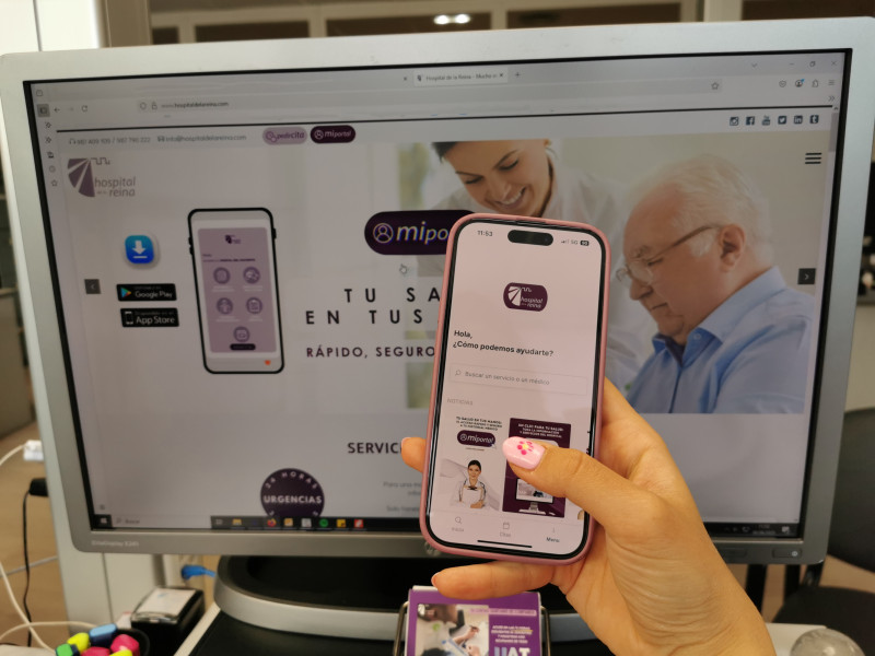 El Hospital de la Reina lanza un nuevo portal del paciente para mejorar la atención sanitaria: salud digital al alcance de todos