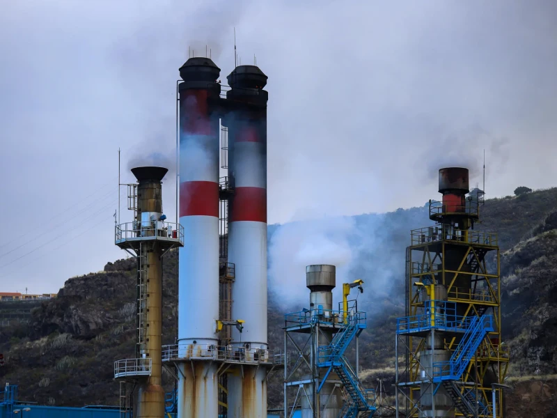 Central térmica de Los Guinchos, en La Palma