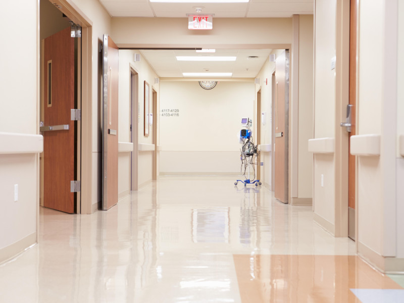 Imagen de archivo de un hospital