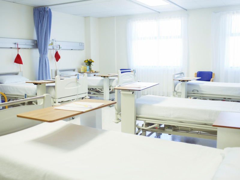 Imagen de archivo de un hospital