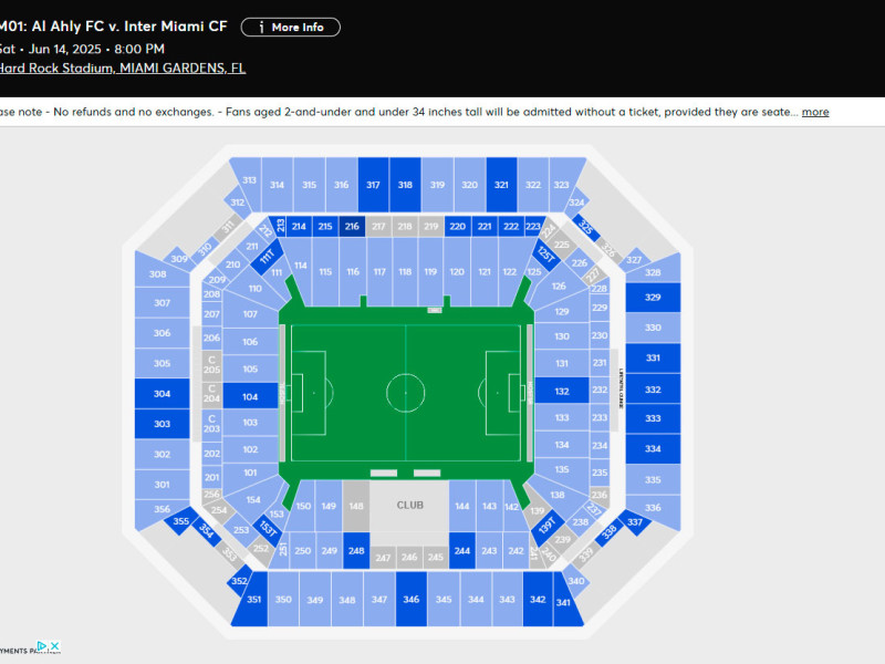 Aún quedan miles de entradas a la venta para los partidos en los canales de venta.