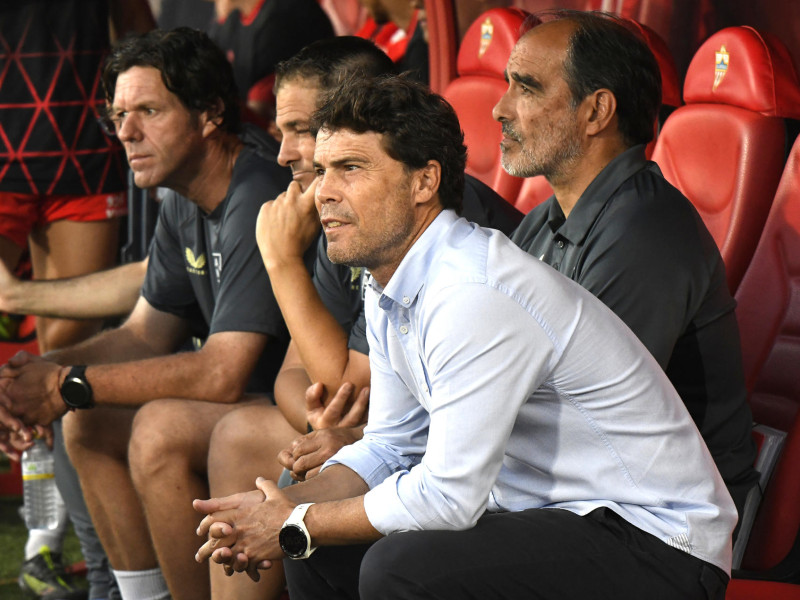 Rubi, entrenador del Almería