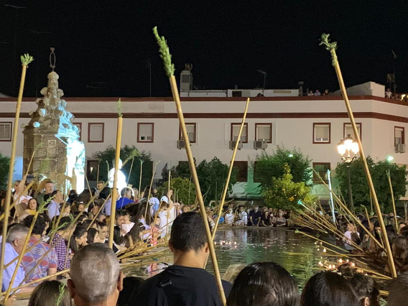 Acto de La Mojá de la Vara, en Zafra