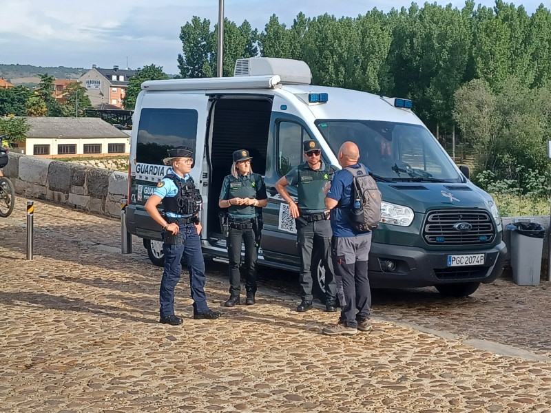 La Guardia Civil de León refuerza la seguridad integral en el Camino de Santiago