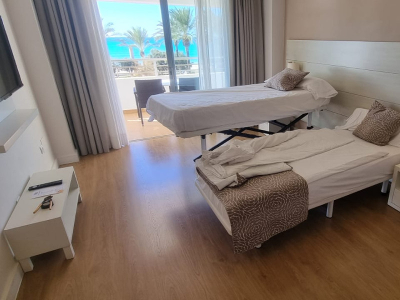 Una habitación de un hotel