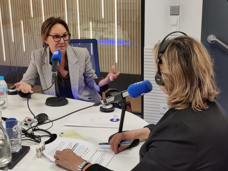María Dueñas en conversación con Cristina
