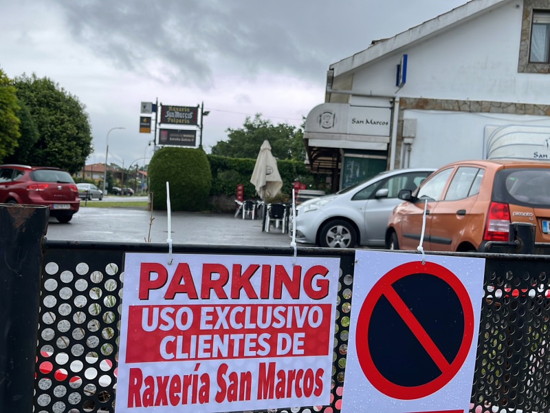 Acceso a la Raxería-Pulpería San Marcos