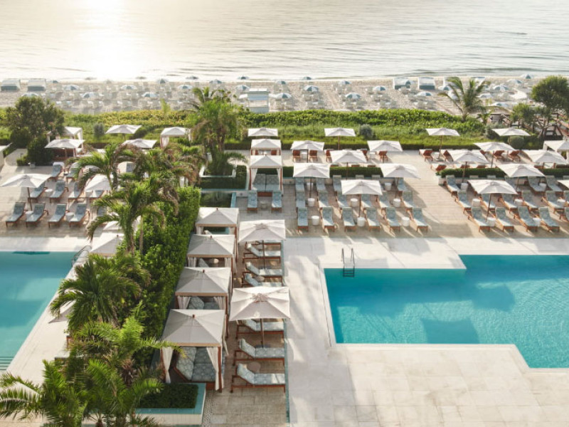 Imagen del Four Seasons de Palm Beach, hotel del Real Madrid