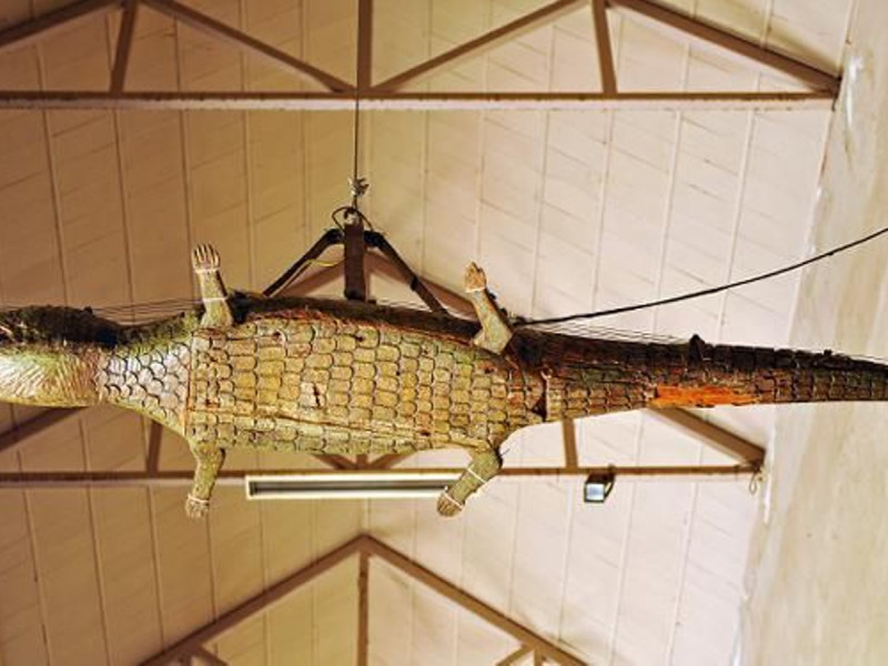Cocodrilo en la Catedral de Sevilla