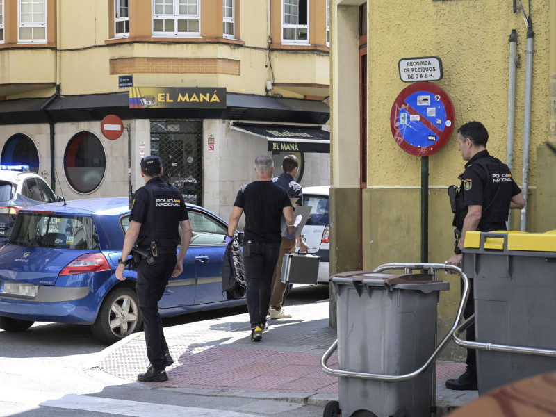 La Policía Nacional investiga el presunto asesinato machista en la Sagrada Familia,  A Coruña