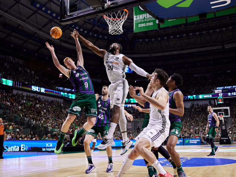 Así te hemos contado la victoria de Unicaja ante el Real Madrid (86-84)