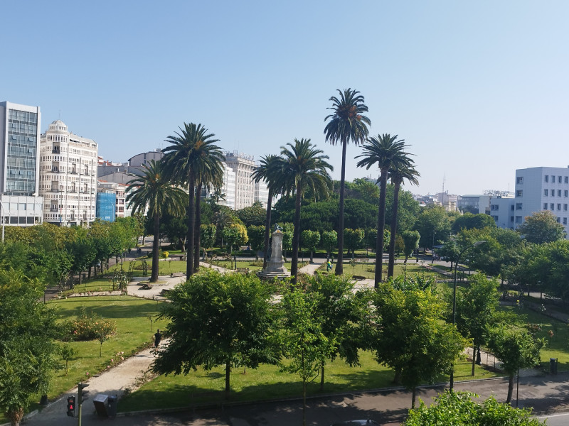 La Rosaleda, Jardines de Méndez Núñez de A Coruña