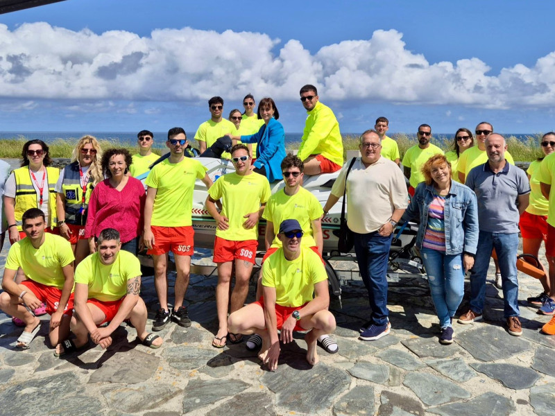 Servicio de salvamento y socorrismo de Barreiros para la temporada de verano de 2025