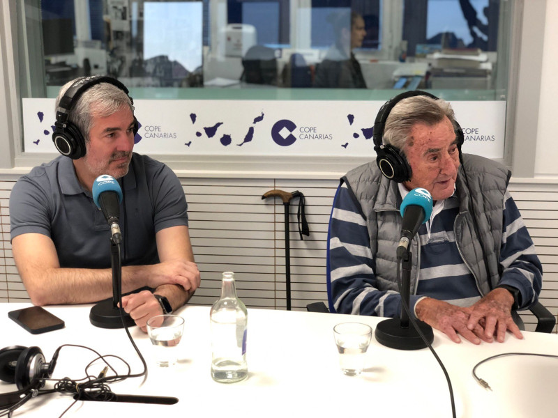 Manuel Hermoso y Fernando Clavijo