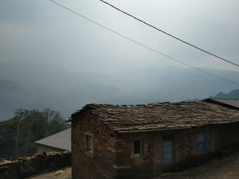 El incendio de O Courel mantuvo en vilo durante muchos días a los habitantes del municipio