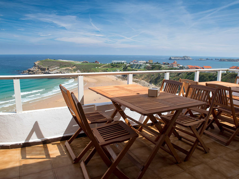 En "El Mirador de Suso", en Suances, el servicio y las vistas son espectaculares