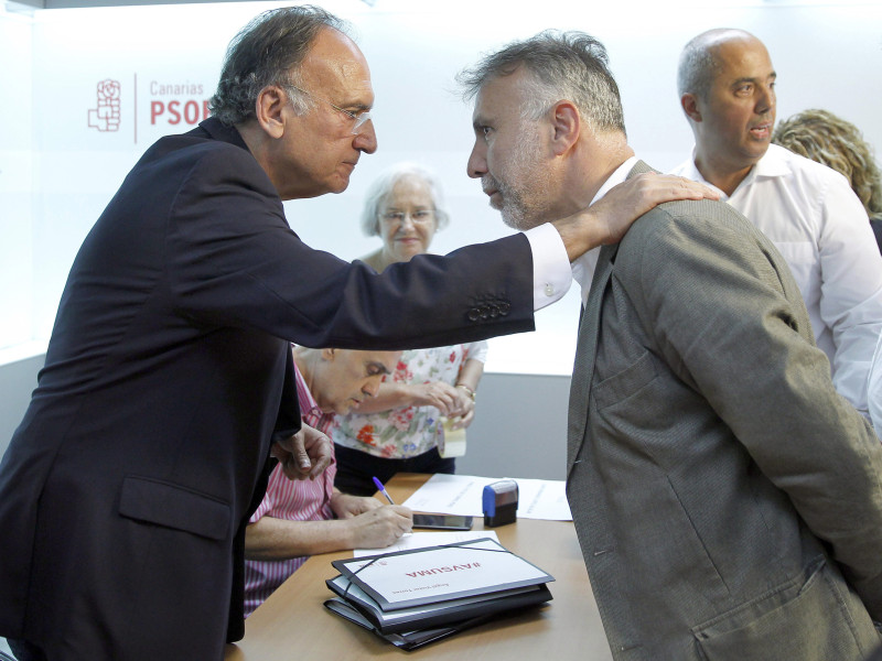 Manuel Fajardo presidió el Comité Organizador de las primarias del PSOE canario que ganó el ahora ministro Ángel Víctor Torres