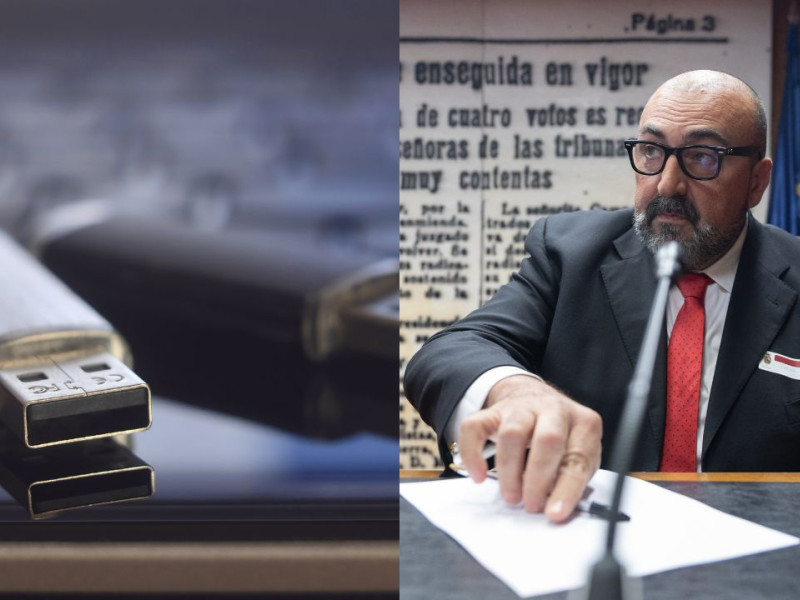 El PRC desconoce el contenido del USB hallado en el 'Caso Koldo' con sello del Gobierno de Cantabria: "Lo mismo tiene fotos de un bautizo"