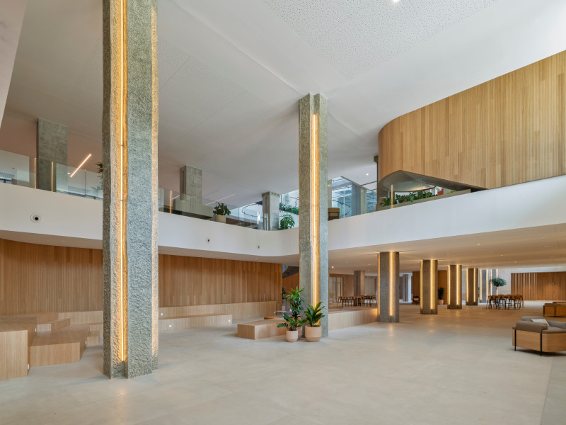 Interior del edificio