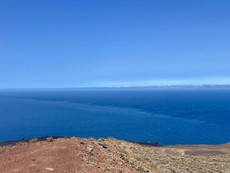 Vista del Mar de las Calmas desde el sur de El Hierro