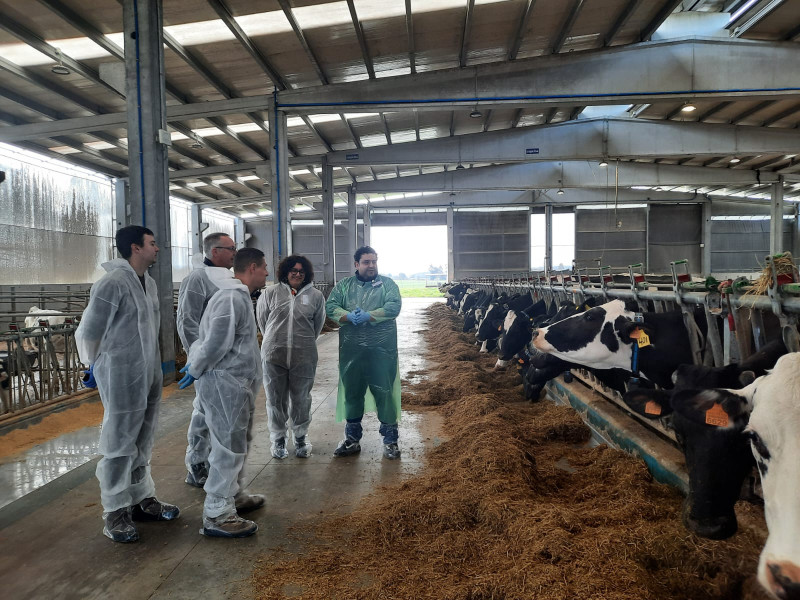 Visita a la Granxa Gayoso Castro