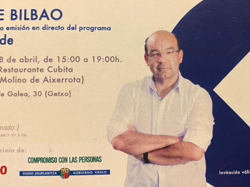 Entrada que guarda Natalia Alonso de cuando visitó a Ángel Expósito con 14 años