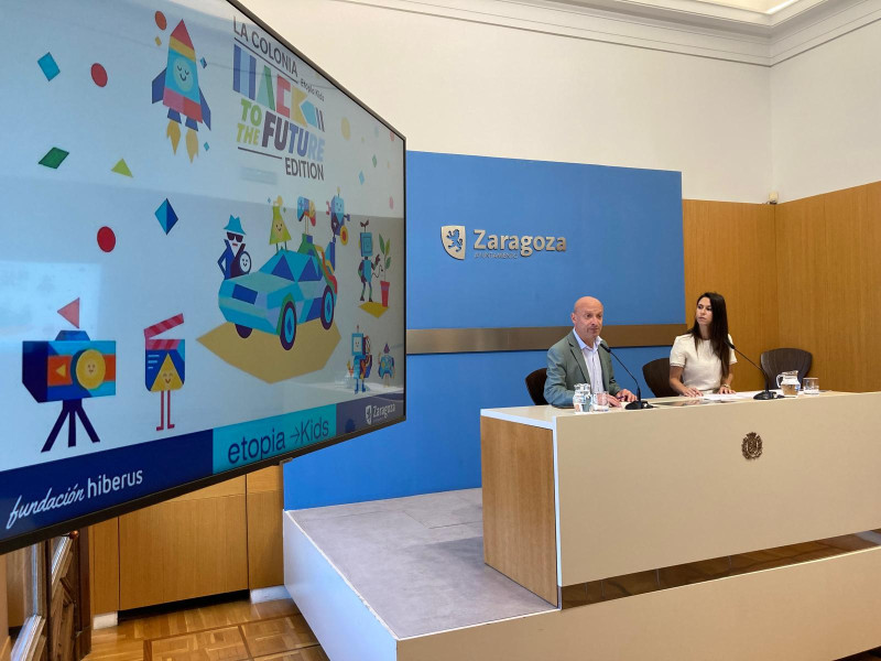 Presentación de la edición de este año de las colonias de Etopia Kids.