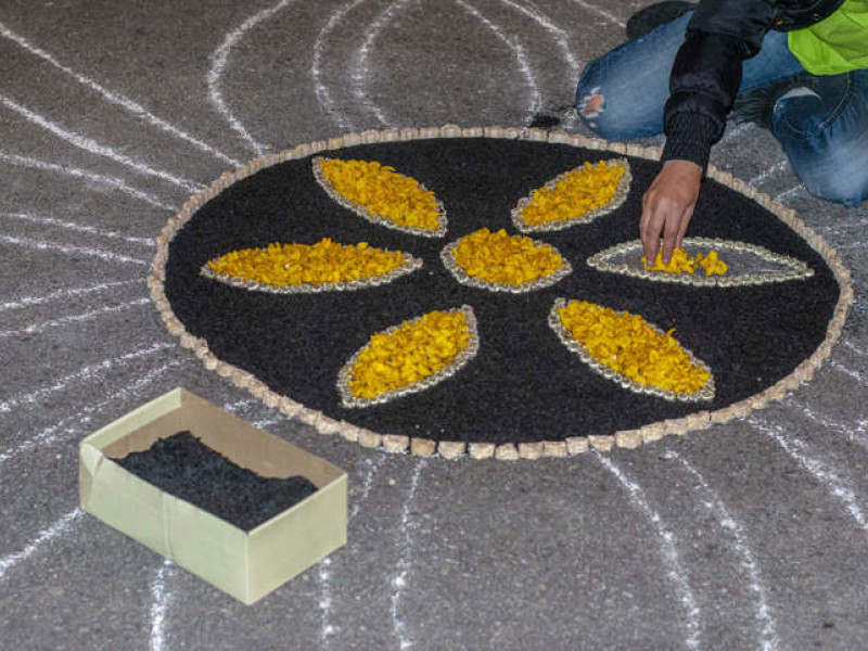 Puenteareas, el único Corpus Christi rural que es de interés internacional