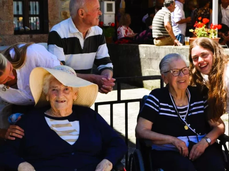 El acompañamiento a mayores en la residencia de ancianos