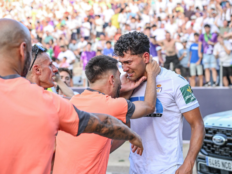 Celebración del primer gol