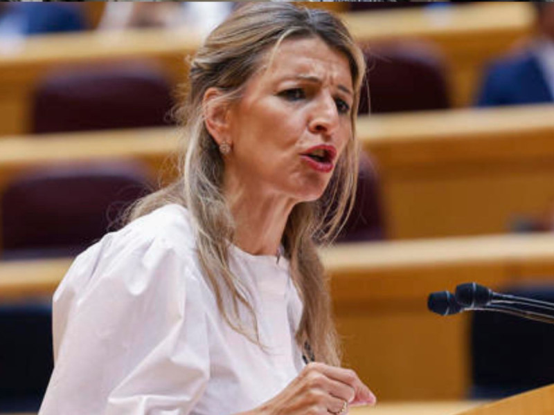 La vicepresidenta segunda y ministra de Trabajo y Economía Social, Yolanda Díaz