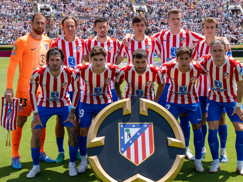 Once titular del Atlético de Madrid frente al Botafogo en el Mundial de Clubes