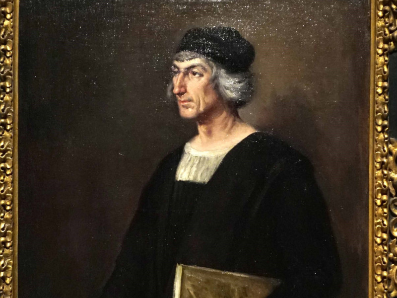 Retrato de Antonio de Nebrija.