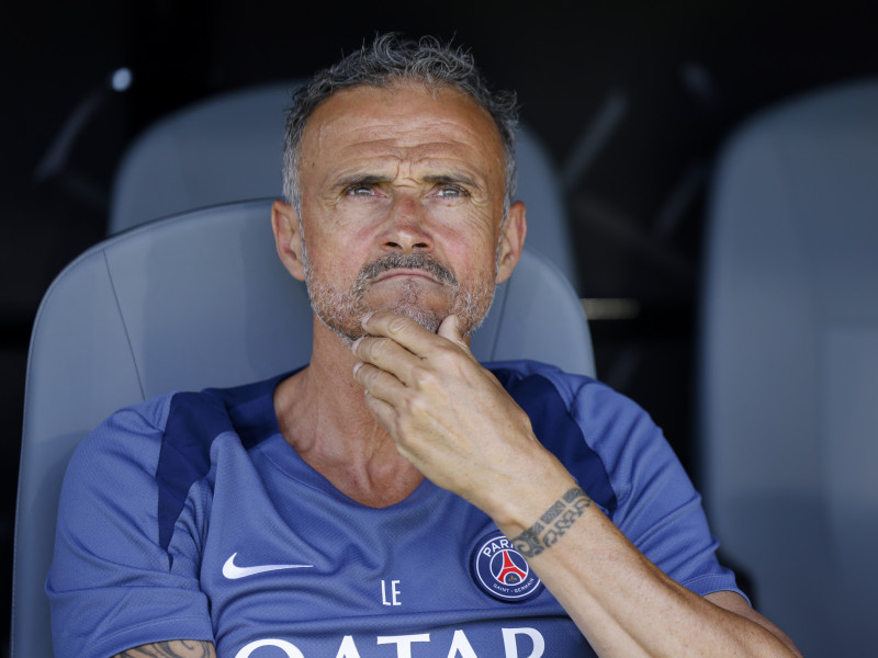 Luis Enrique, durante el Mundial de Clubes