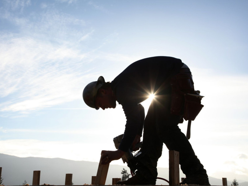Trabajador en la construcción