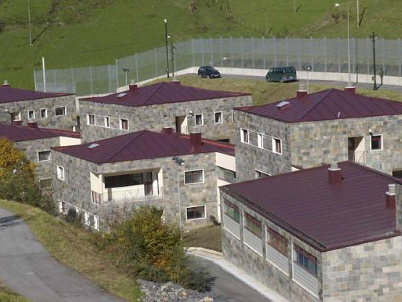 Centro de menores Ibaiondo, en Zumarraga, donde estuvieron internados los menores
