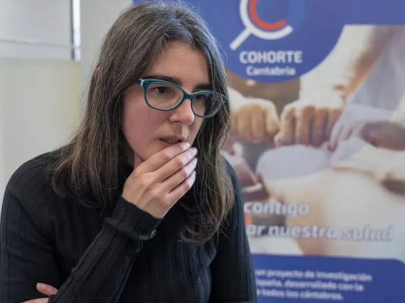 Marta Díaz, coordinadora del proyecto "Cohorte Cantabria"