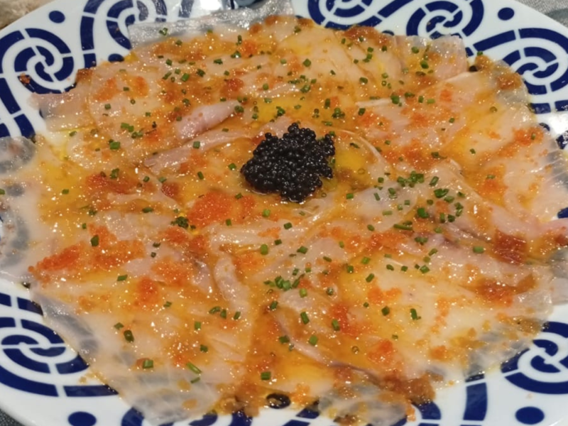 Uno de los platos de Los Montes de Galicia