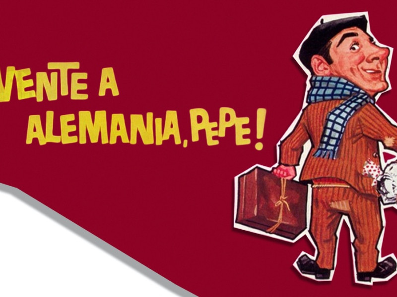 Anuncio de la famosa película española que da título al trabajo realizado