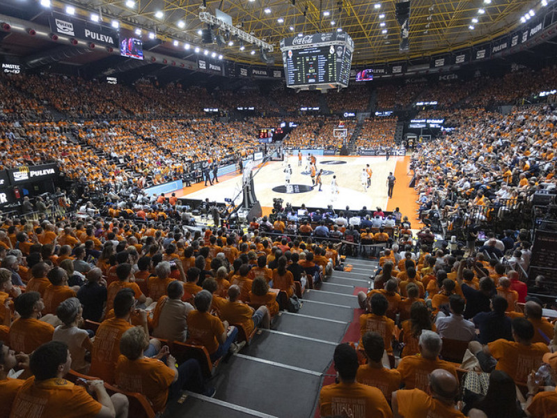 La Fonteta ha vivido 1007 partidos oficiales del Valencia Basket masculino desde 1987
