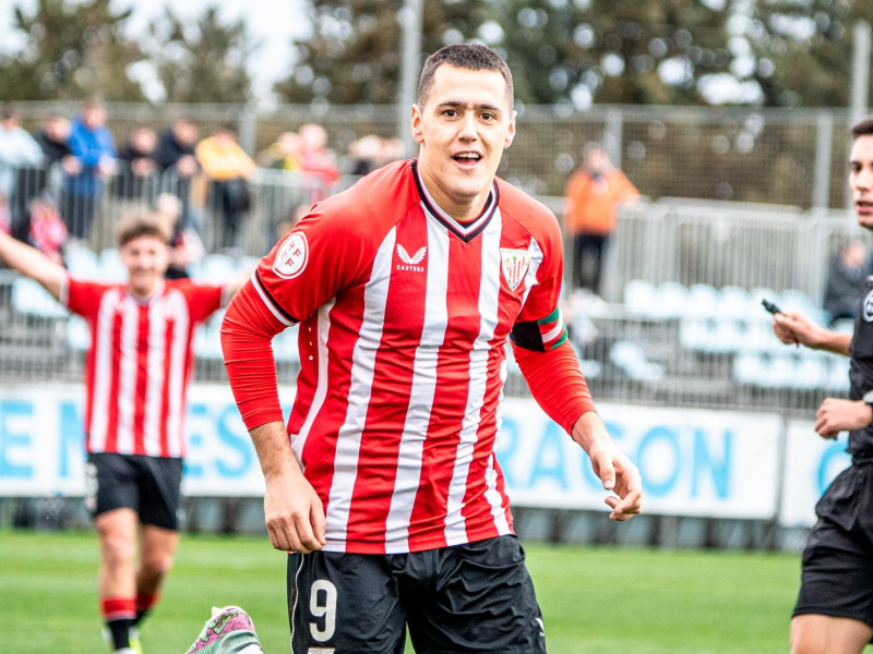 Izeta en el Bilbao Athletic